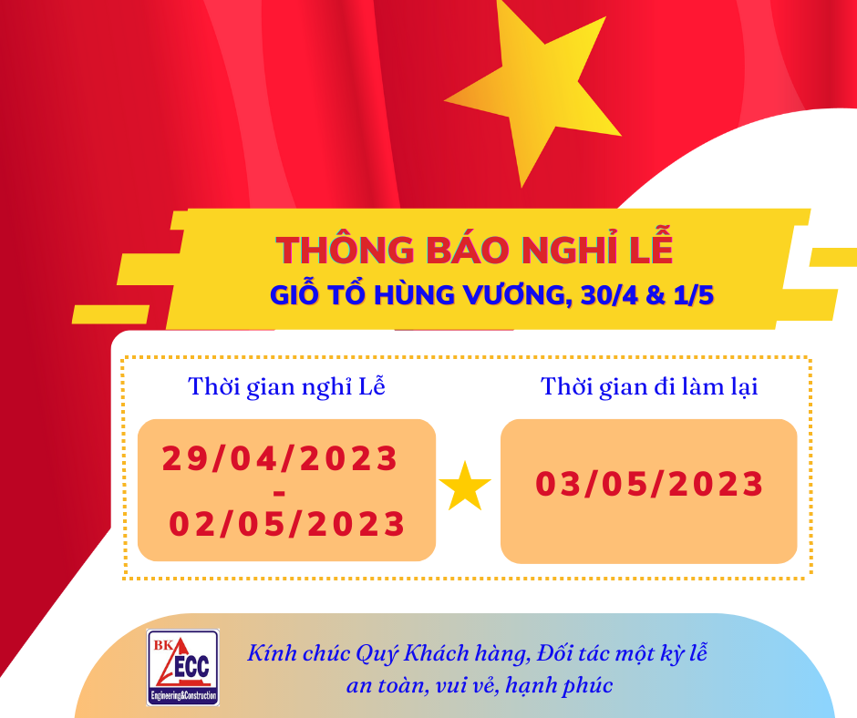 THÔNG BÁO NGHỈ LỄ